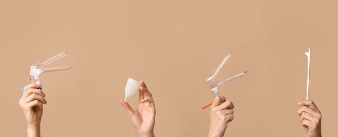 Paciente en revisión ginecológica Clínica Creysade Puente Genil